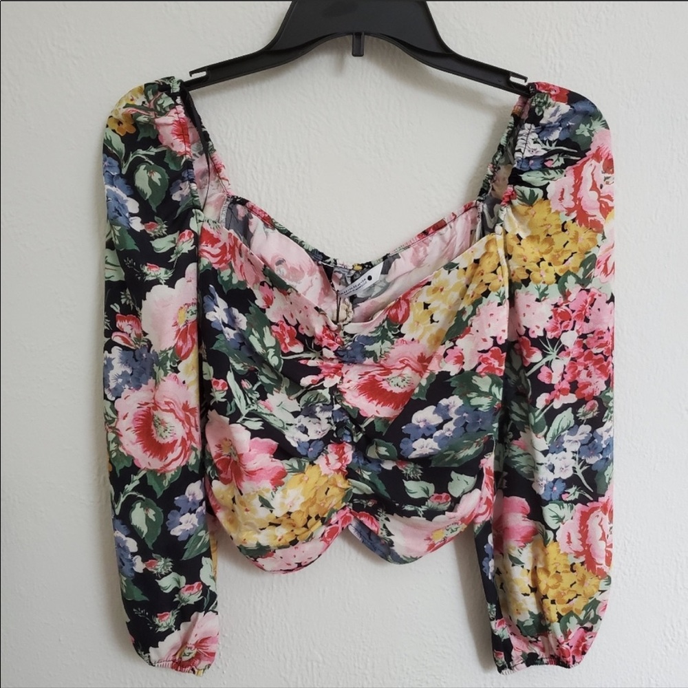 Zara off the shoulder Dora Top- S